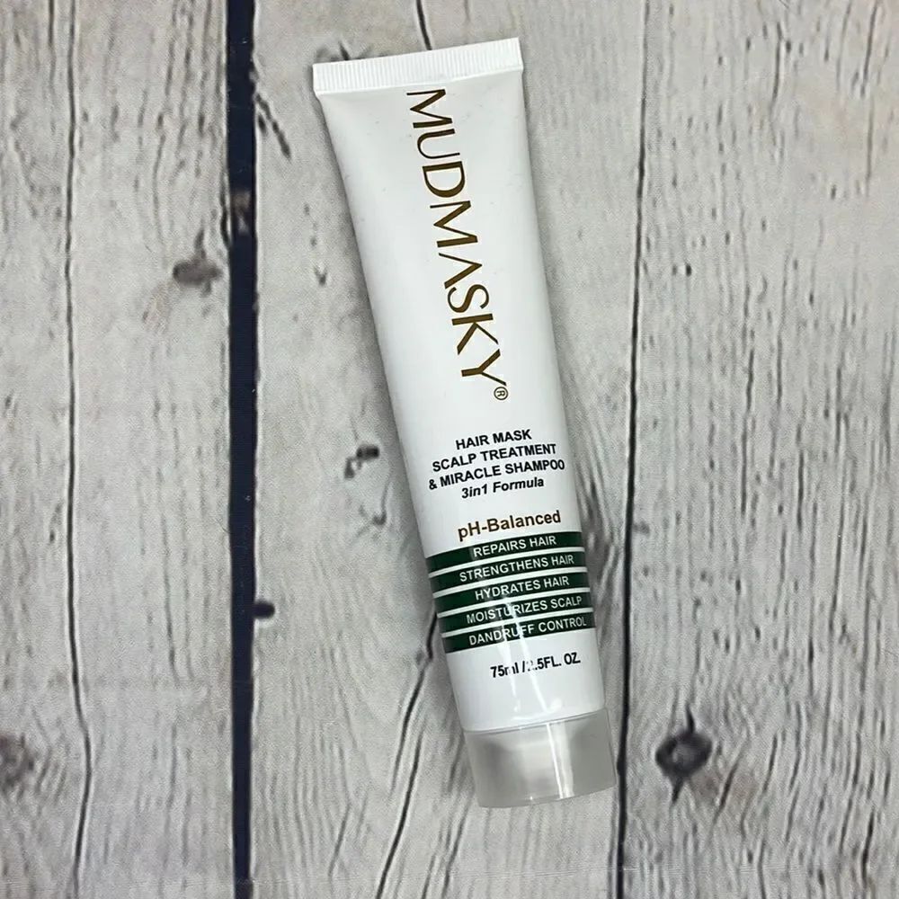 Mudmasky Hair Mask, Scalp Treatment, and Miracle Shampoo NWT